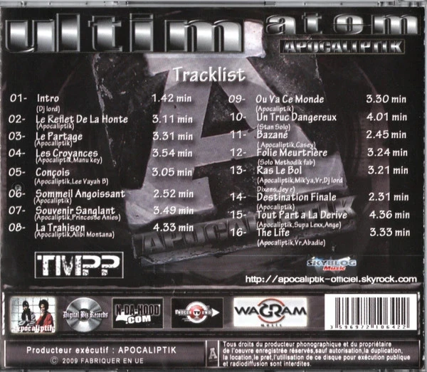 CD Apocaliptik "Ultim Atom" – photo 2